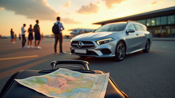 Avec un budget minimal, qué utiliseront les voyageurs en location de voiture à l'aéroport d'Olbia ?